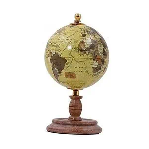 Globe Terrestre Vintage (Style Américain)