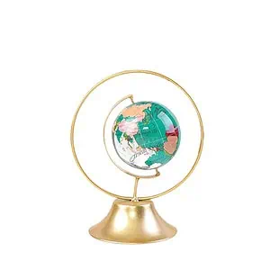 Globe Terrestre Cristal - Arc Doré