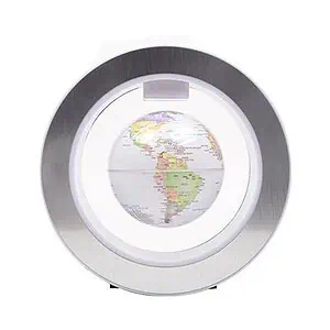Globe Terrestre Magnétique (Sphère Blanche)
