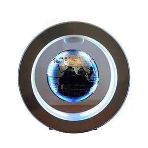 Globe Terrestre Magnétique (Sphère Bleu Foncé)