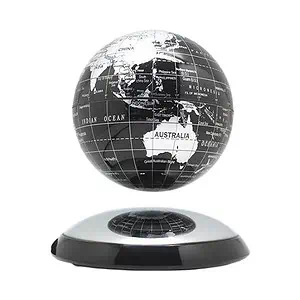 Globe Terrestre Lévitation (Sphère Noire)