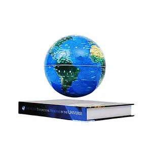 Globe Terrestre Lévitation Sur Livre - Lumineux