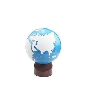 Mini Globe Terrestre (Bleu & Blanc)